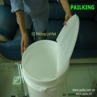 *Patent EZ Folding Lid Detergent Pails ,buckets, boxes